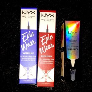 NYX bundle of 3 full-size bnib